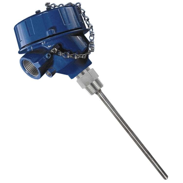 United Electric Terminal Head Style RTD Temperature Sensor, Style 22